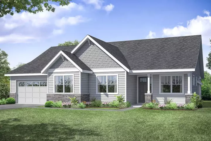 Country house plans 17-1028 - front exterior, 2,378 sq ft, 3 bed, 2 bath house plans | Monster House Plans