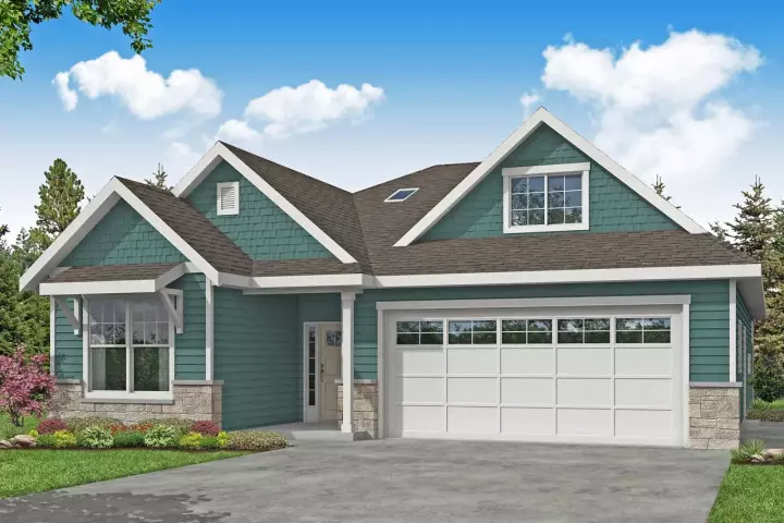 Traditional house plans 17-1038 - front exterior, 1,802 sq ft, 3 bed, 2 bath house plans | Monster House Plans