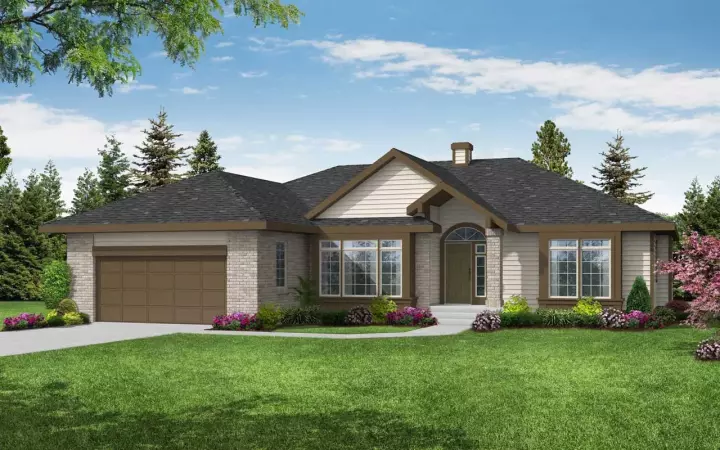 Northwest house plans 17-108 - front exterior, 2,022 sq ft, 3 bed, 2 bath house plans | Monster House Plans