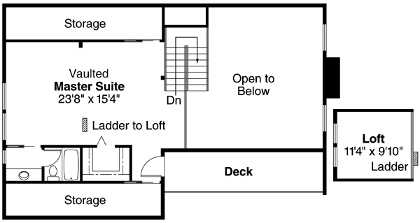 Upper/Second Floor Plan:17-122