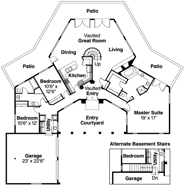 Main Floor Plan: 17-124