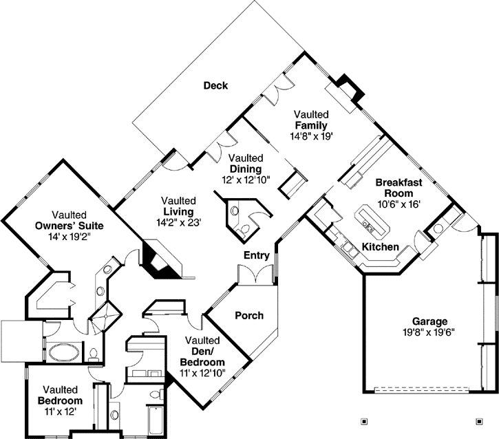 Main Floor Plan: 17-126