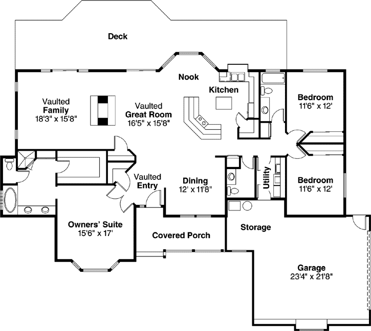 Main Floor Plan: 17-193