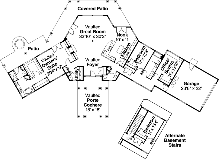 Main Floor Plan: 17-244
