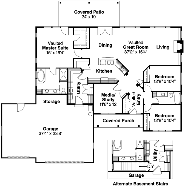 Main Floor Plan: 17-253