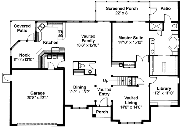 Main Floor Plan: 17-287