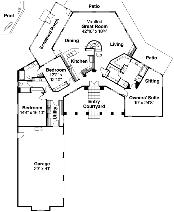 Main Floor Plan: 17-312