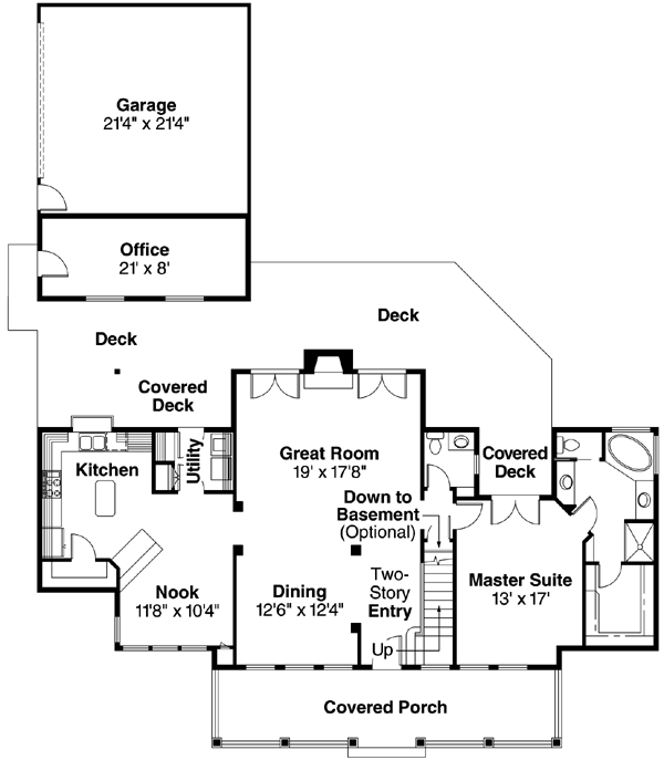 Main Floor Plan: 17-329