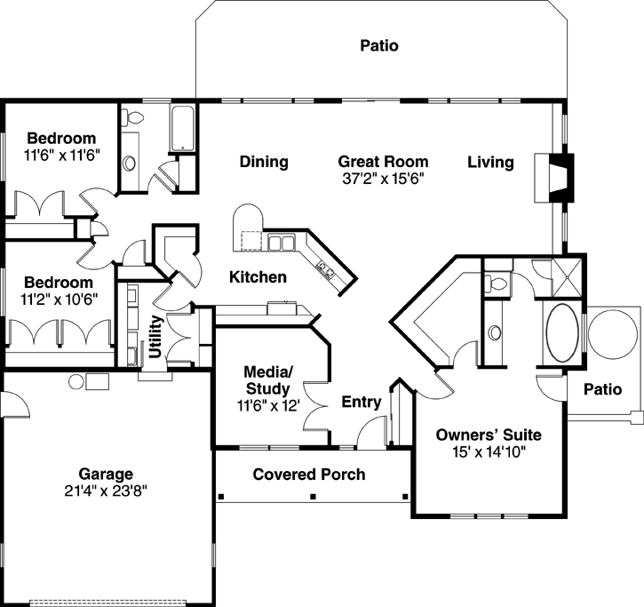 Main Floor Plan: 17-342