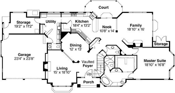 Main Floor Plan: 17-423