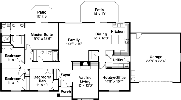 Main Floor Plan: 17-477