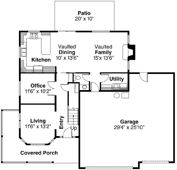 Main Floor Plan: 17-506