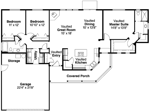 Main Floor Plan: 17-523