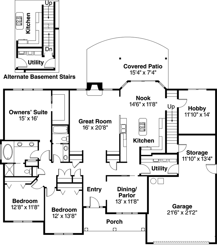 Main Floor Plan: 17-525