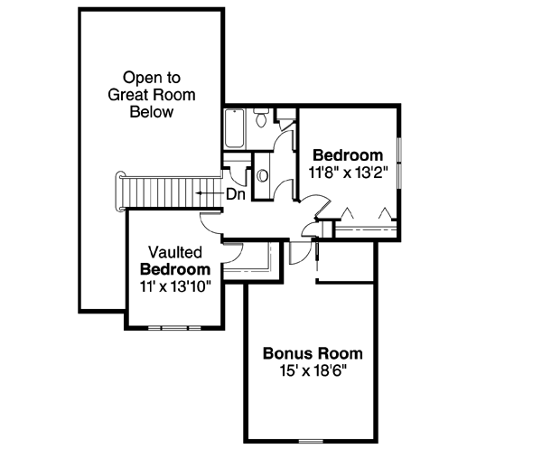 Upper/Second Floor Plan:17-547