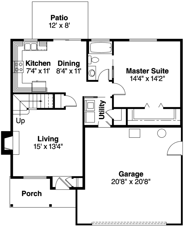 Main Floor Plan: 17-566
