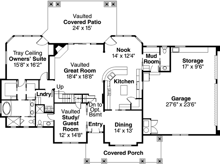 Main Floor Plan: 17-602