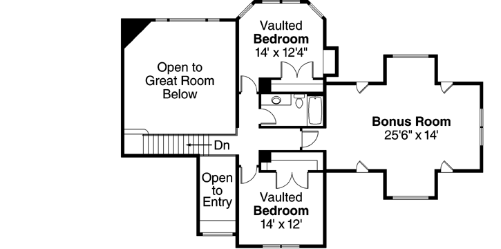 Upper/Second Floor Plan:17-602