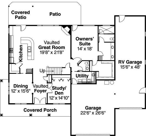 Main Floor Plan: 17-634