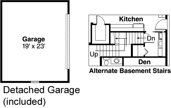 Craftsman Style Floor Plans Plan: 17-641