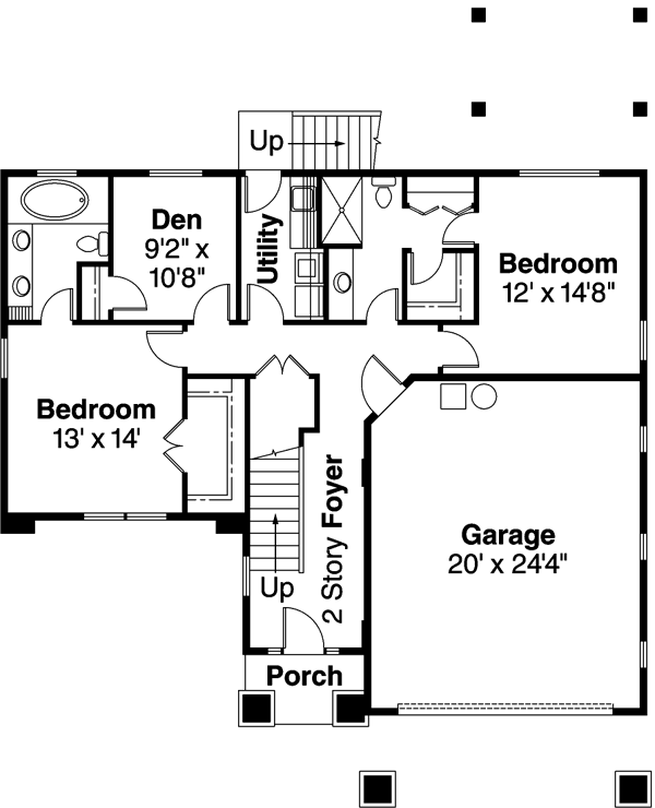 Main Floor Plan: 17-652