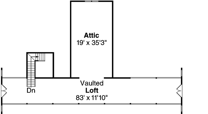 Upper/Second Floor Plan:17-756