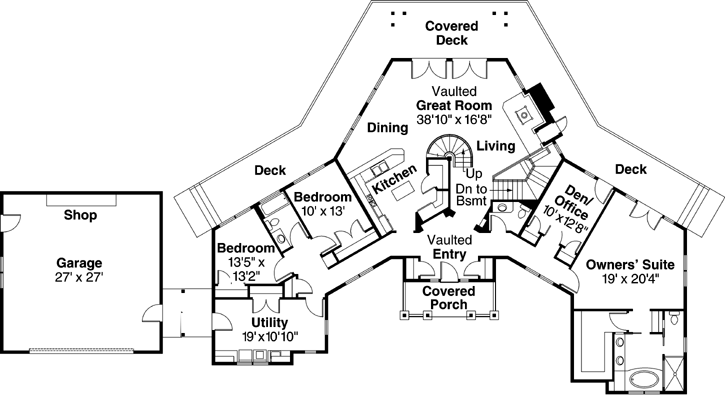 Main Floor Plan: 17-763