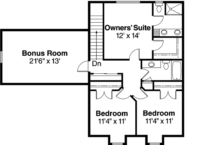 Upper/Second Floor Plan:17-790