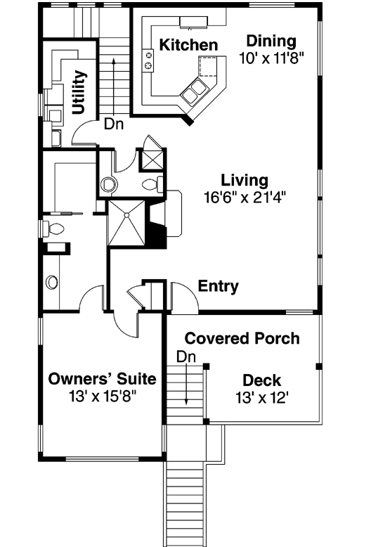 Upper/Second Floor Plan:17-792