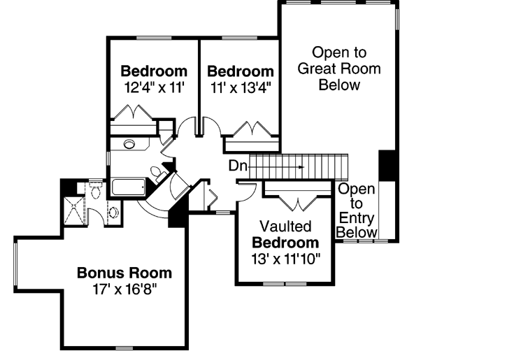 Upper/Second Floor Plan:17-794