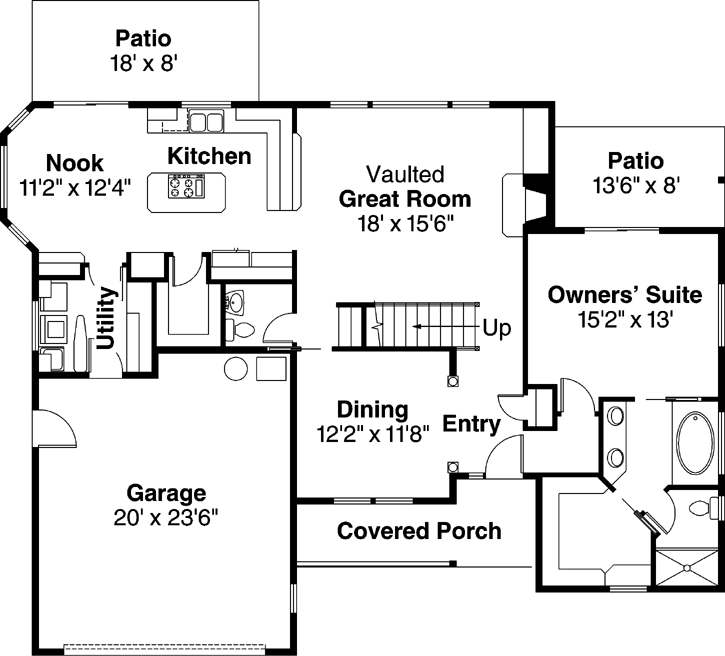 Main Floor Plan: 17-802
