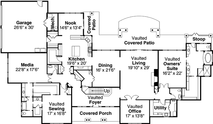 Main Floor Plan: 17-817