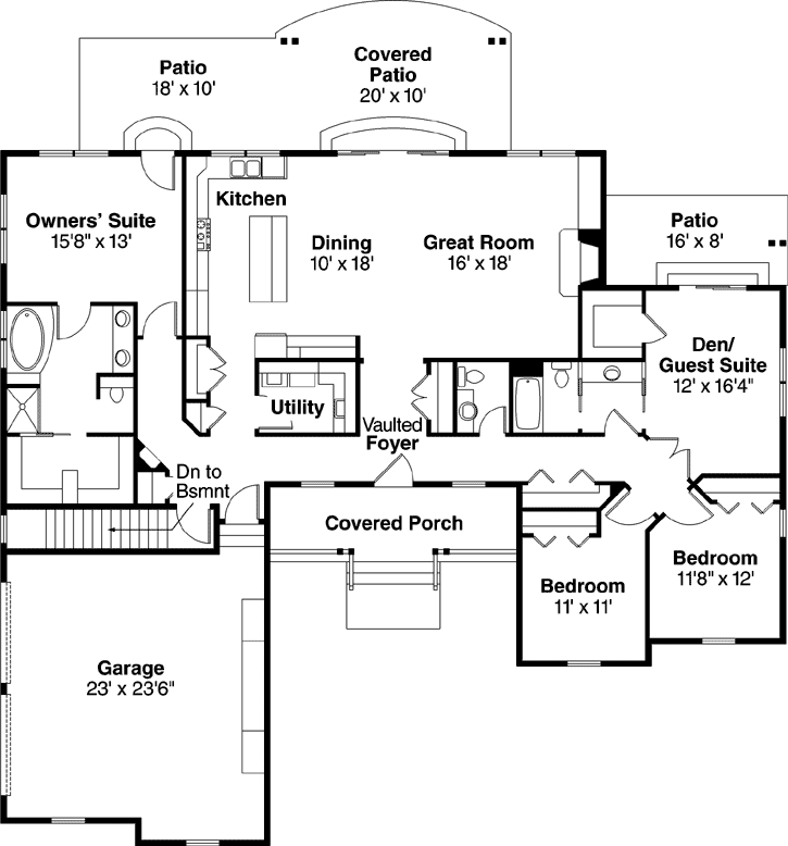 Main Floor Plan: 17-822