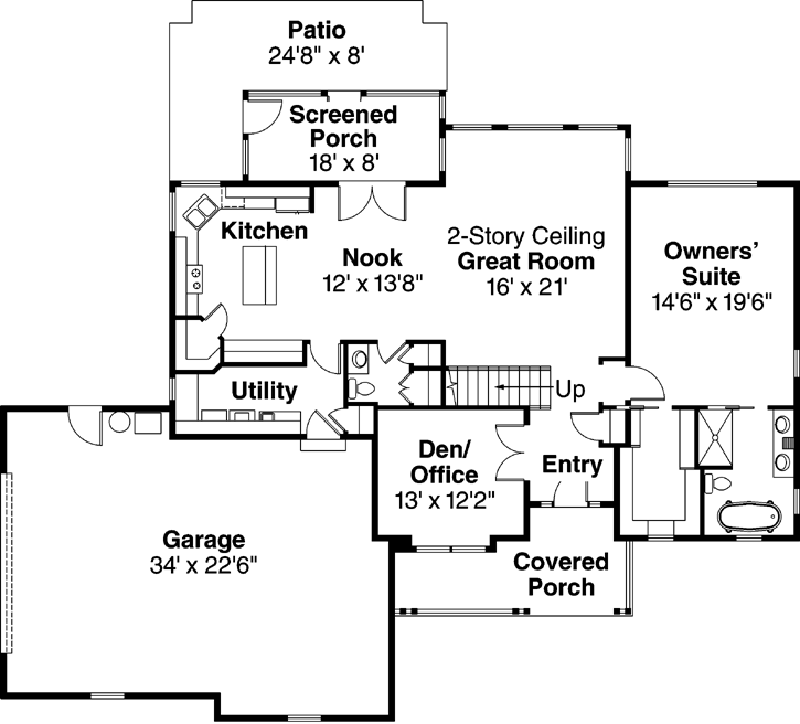Main Floor Plan: 17-833