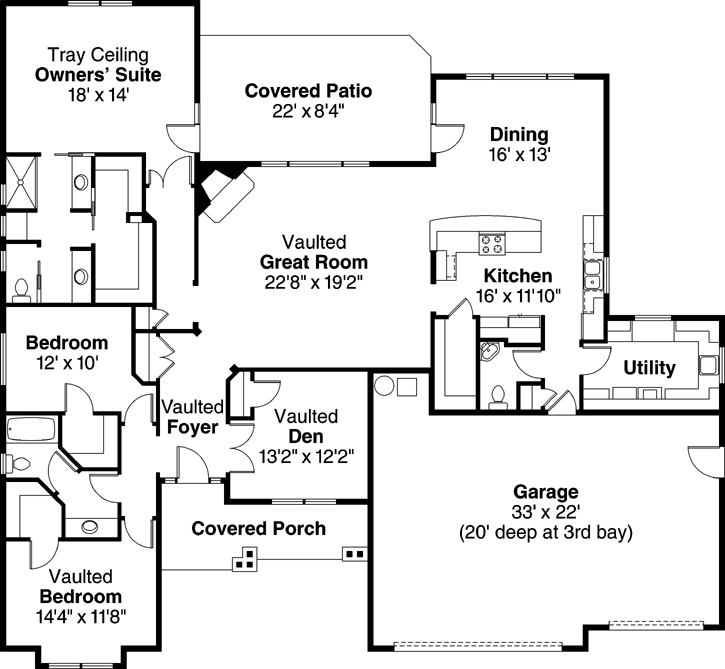 Main Floor Plan: 17-841