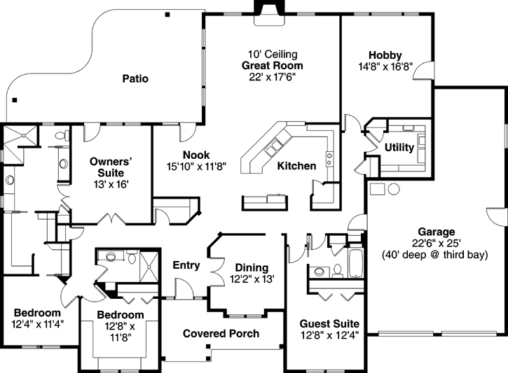 Main Floor Plan: 17-844