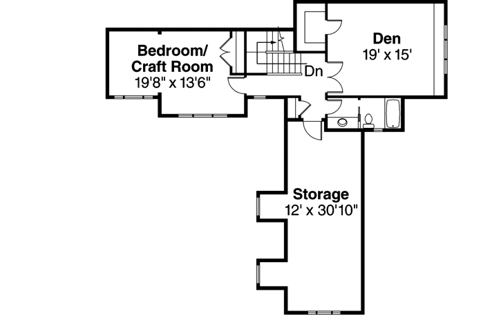Upper/Second Floor Plan:17-848