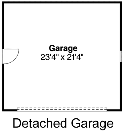 Bungalow Style Floor Plans Plan: 17-851