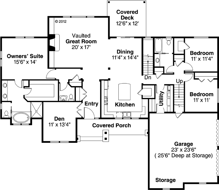 Main Floor Plan: 17-891