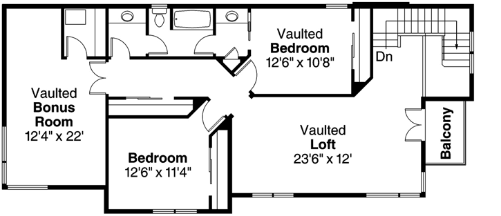 Upper/Second Floor Plan:17-908