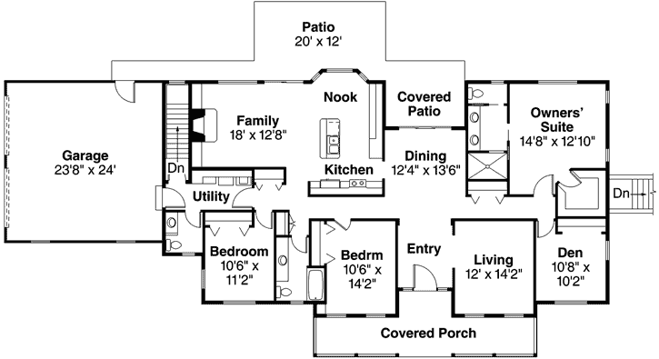 Main Floor Plan: 17-933