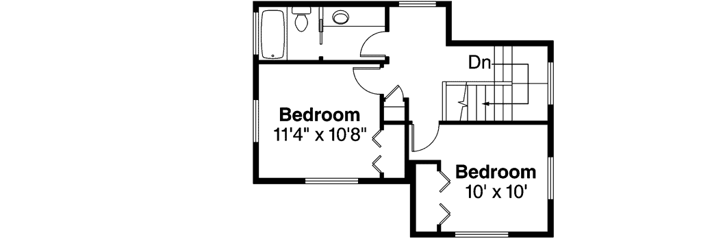 Upper/Second Floor Plan:17-945