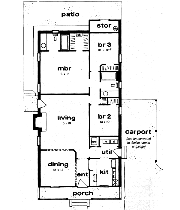 Main Floor Plan: 18-143