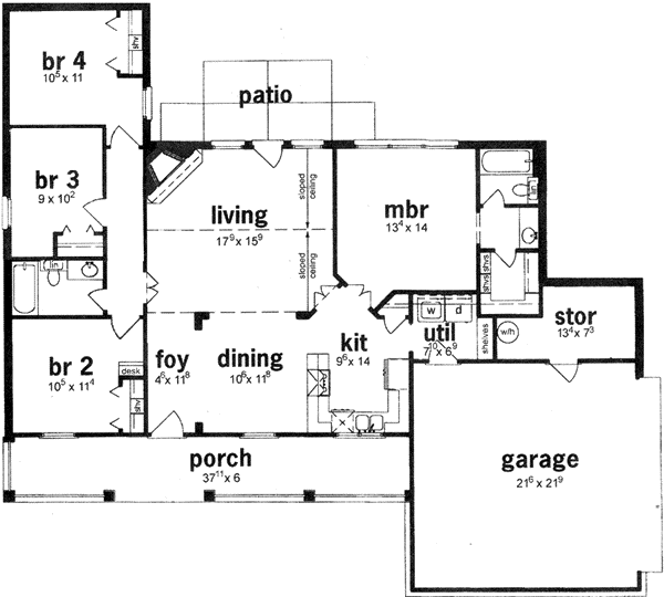 Main Floor Plan: 18-180