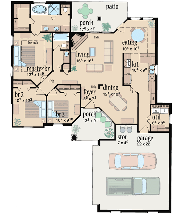Main Floor Plan: 18-186