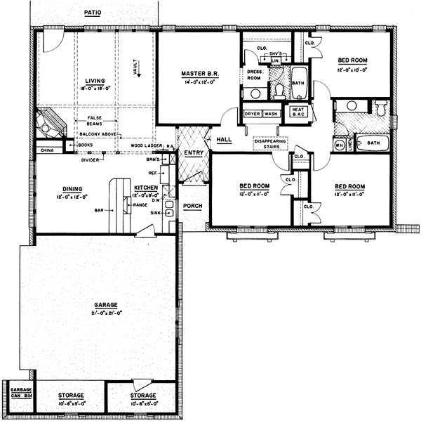 Main Floor Plan: 18-193
