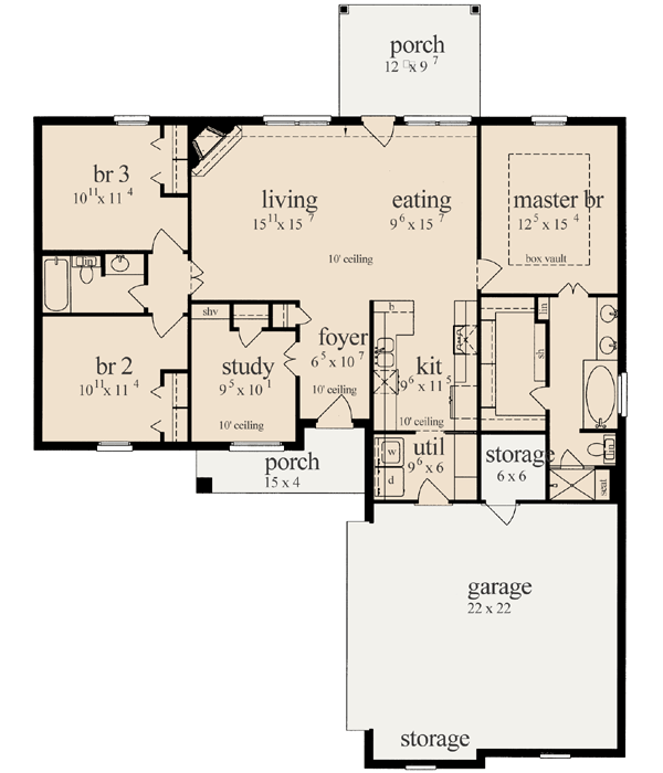 Main Floor Plan: 18-214
