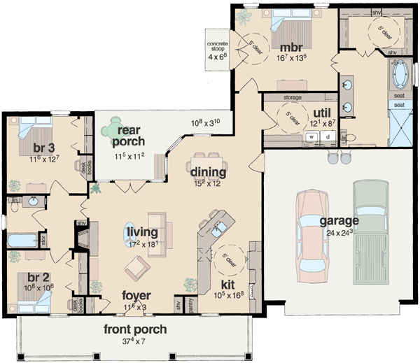 Main Floor Plan: 18-267