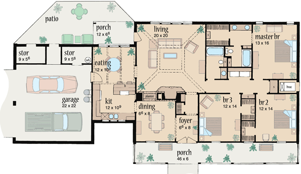 Main Floor Plan: 18-278