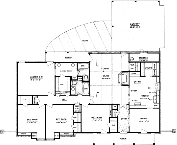 Main Floor Plan: 18-302